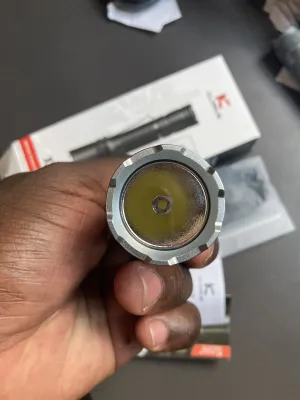 Klarus XT11R Tactical Flashlight, 1300 Lumens, 300m Beam, IPX8 actual product photo.