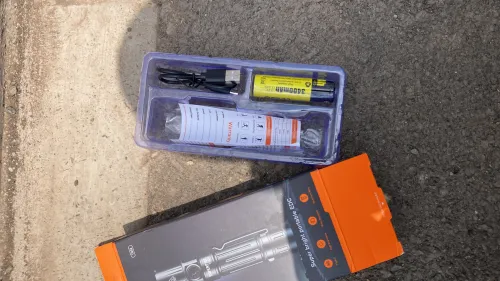 SUPERFIRE TN02 Magnetic EDC Flashlight, 1800 Lumens, 265m Beam actual product photo.