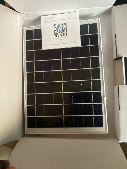 V380 PRO Solar CCTV Camera | 1080P WiFi PTZ, App Remote, Night Vision, PIR Motion, IP66 actual product photo.