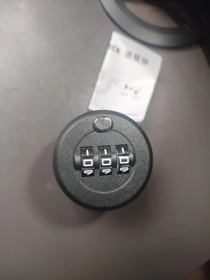 Wine Bottle Lock | 3-Digit Combo, Tamper-Resistant ABS actual product photo.