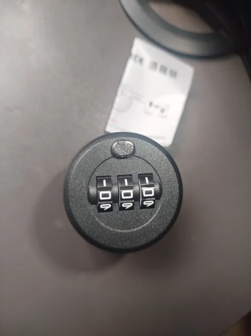 Wine Bottle Lock | 3-Digit Combo, Tamper-Resistant ABS actual product photo.