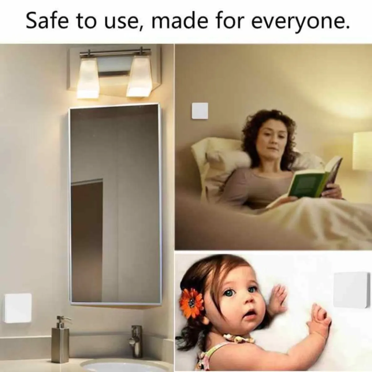 Kinetic Switch Kit: Battery-Free Wireless For Lights and Fans | No Wiring Needed, Easy Install in Kenya