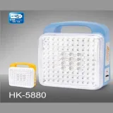 AKKO HK5880 LED Lamp - 17Hr Runtime, Rechargeable Emergency Light, Power Outage Lighting, Home Use in Kenya
