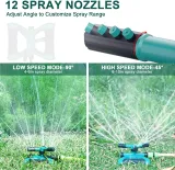 ½" Rotating Garden Sprinkler – 10m Radius | ABS Plastic | 360° Lawn Irrigation | Connectable Series - photo 13