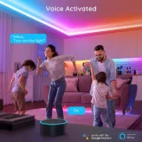 Zebrago Tuya Smart Wifi LED Strip Lights | Music Sync & Alexa Compatible | TV Backlight, Gaming, Decor | USB Powered - photo 6