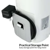 2000W 9-Fin Oil Heater - Safe for Babies/Seniors | 200 sq ft | Aluminum | Quiet, Energy-Efficient - photo 5