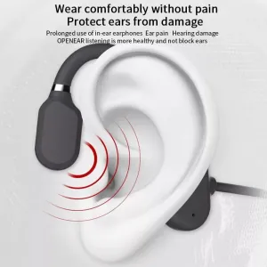 Remax RB-S32 Bone Earphones | Open Ear Bluetooth for Sports & Calls | 8hr Battery | Sweatproof | Dual Mic ANC