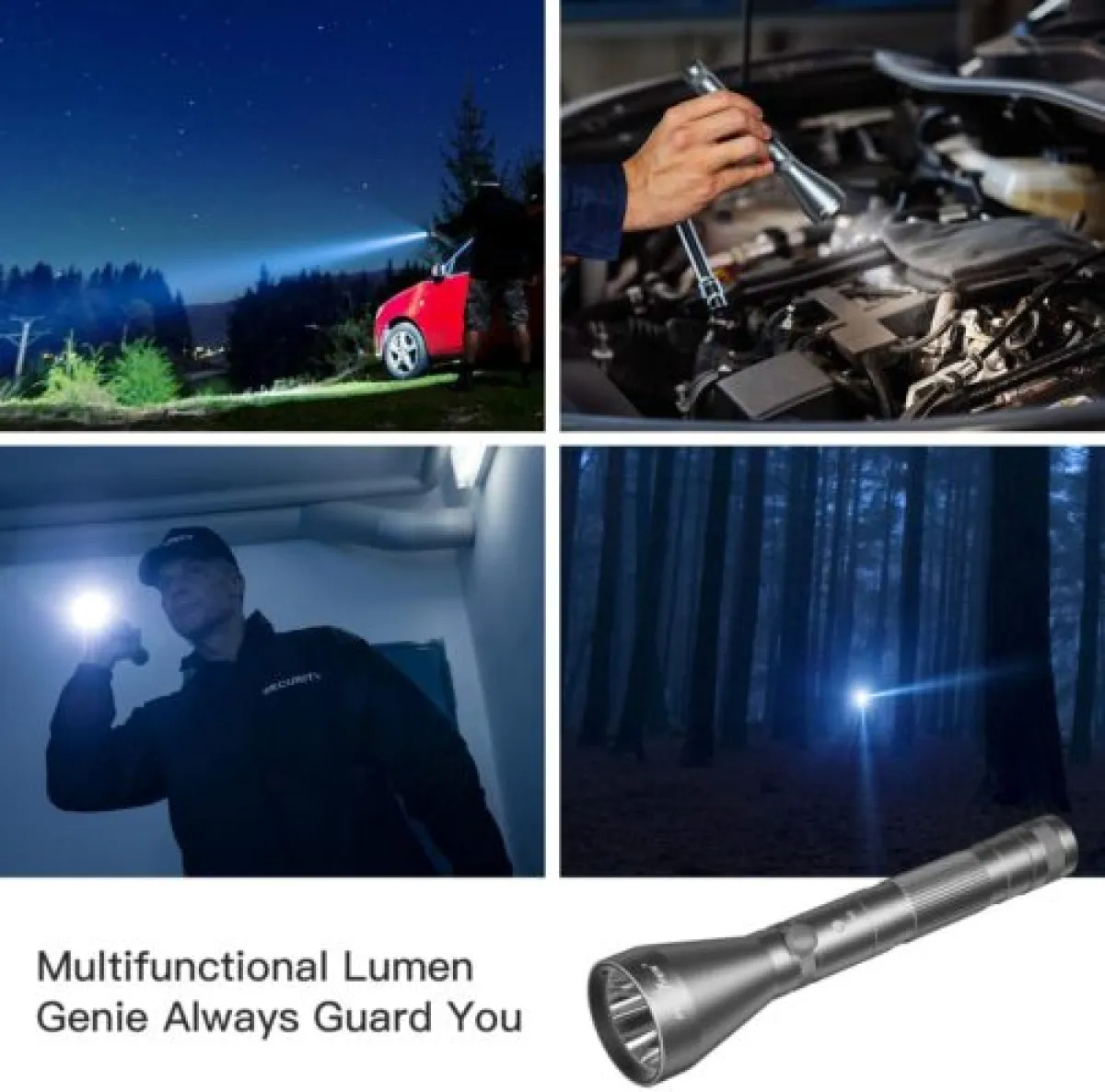 PEETPEN L40 flashlight, charging port