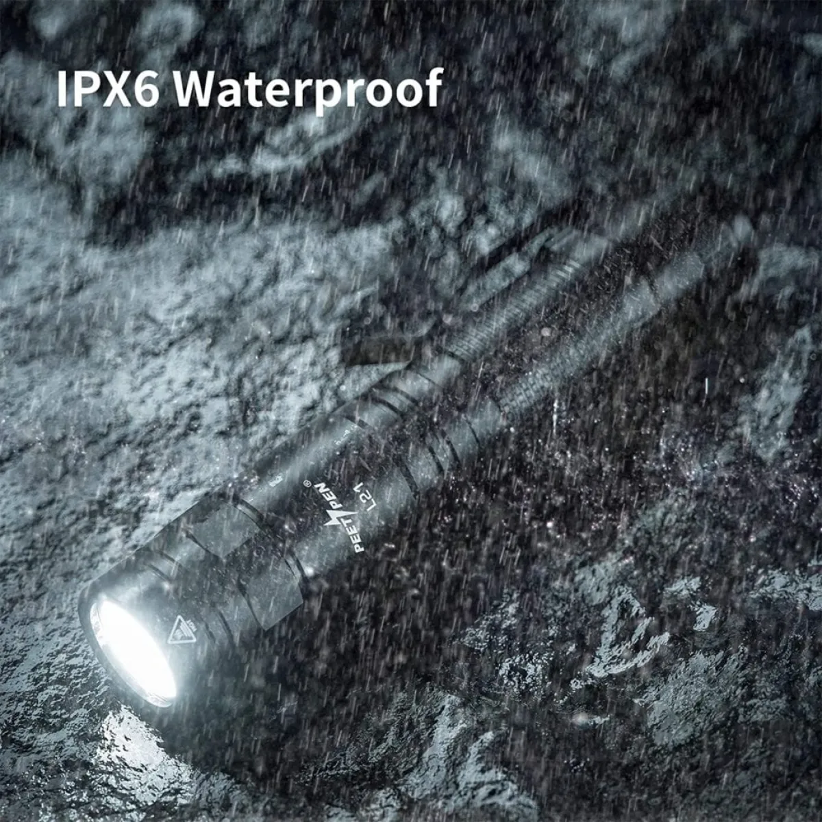 PEETPEN L21 rechargeable EDC flashlight
