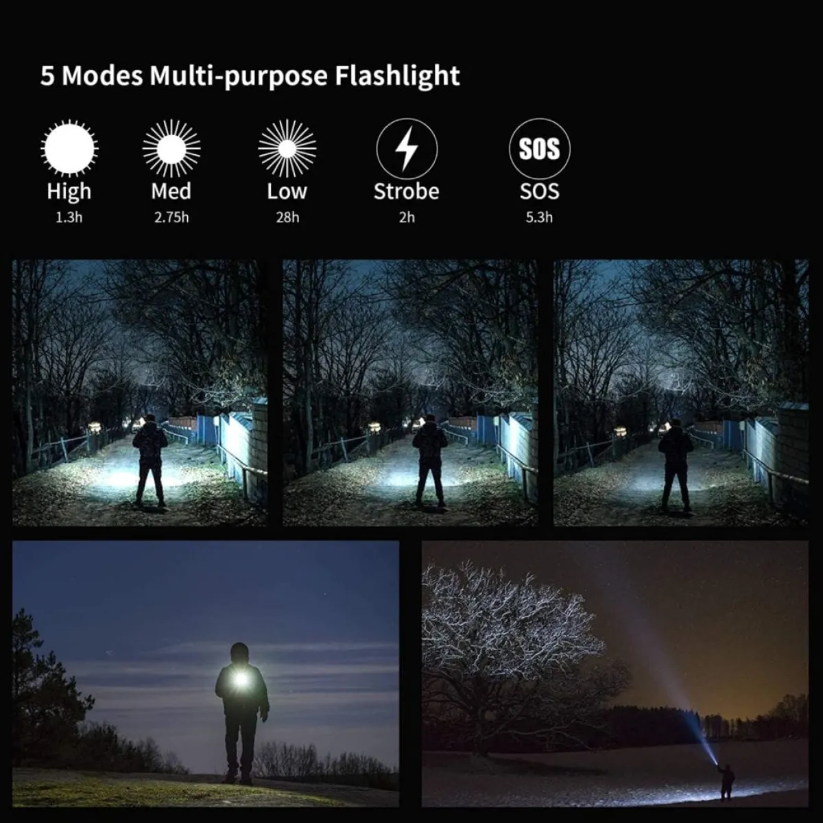 PEETPEN L21 rechargeable EDC flashlight