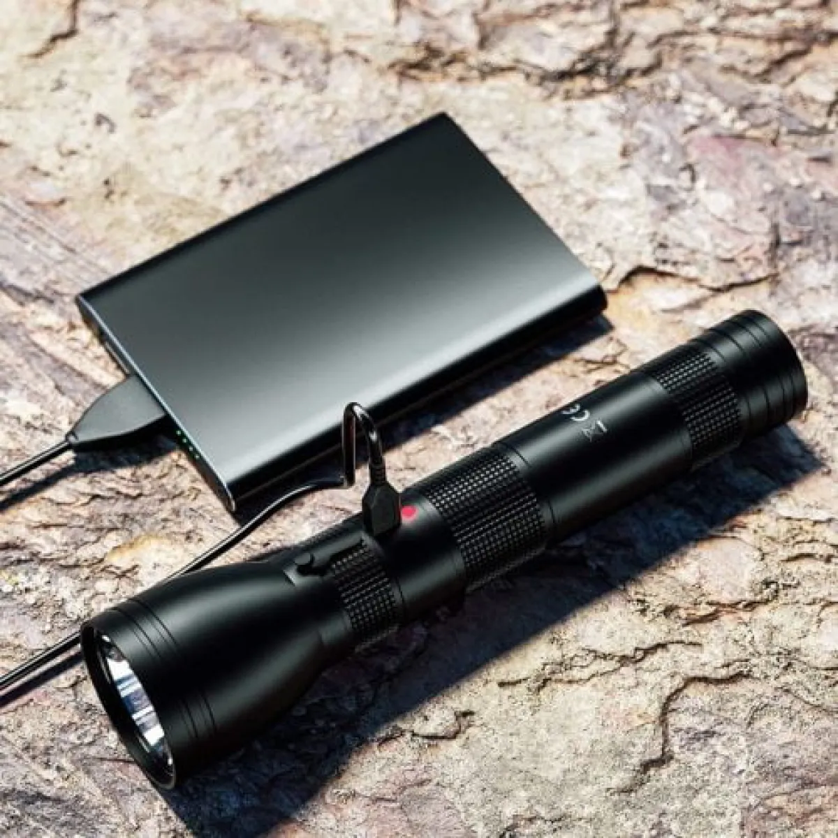 PeetPen L80 Flashlight | 1km Beam, 1500 Lumens, USB Rechargeable Torch | Outdoor Camping, Emergency, Professional Use,