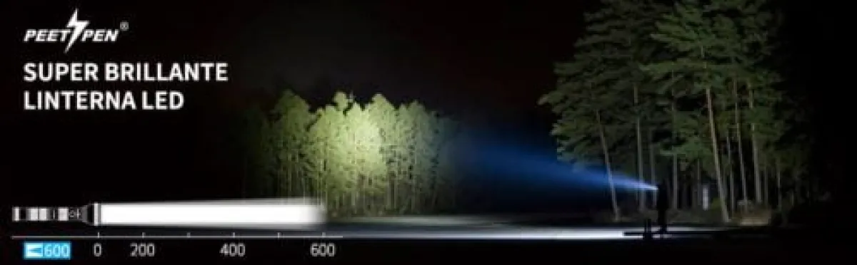 PEETPEN L30 rechargeable flashlight