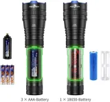 PEETPEN C60 LED Zoomable Flashlight | 0.26km Beam, 1000 Lumens, IPX6 Waterproof | Aluminum Alloy for Camping, Rescue - photo 4