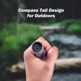 PEETPEN L40 Flashlight: 900lm, 300m Beam, USB Rechargeable, Aluminum, IPX67 Waterproof - Camping, Hiking, Emergency - photo 8