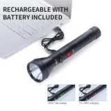 PEETPEN L30 LED Flashlight | 400m Beam, 1200 Lumens, USB Rechargeable, IPX6 Waterproof Aluminum | Outdoor, Emergency, Camping - photo 3