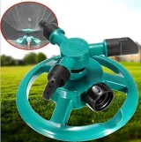 Automatic Sprinkler 360° Rotating - 10m Reach (32.8ft), 60psi | Lawn, Garden, Yard Watering, ABS Plastic - photo 2