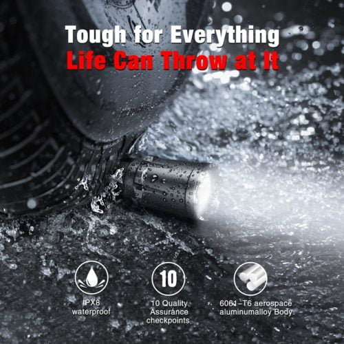 Klarus XT11GT Torch: 2200 Lumens, USB-C Rechargeable Tactical Flashlight with Dual Tail Switches. Security, Outdoor,