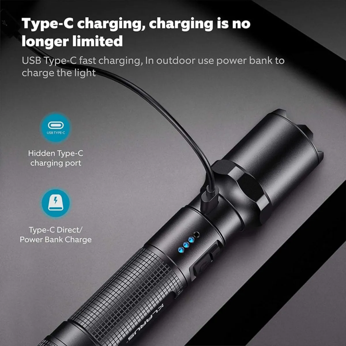 Klarus A1 rechargeable EDC flashlight