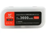 Klarus 18GT-36 3600mAh 18650 Battery | High-Power Li-ion for Flashlights, Devices | 6.96cm, Protected, 7A Max Discharge - photo 2