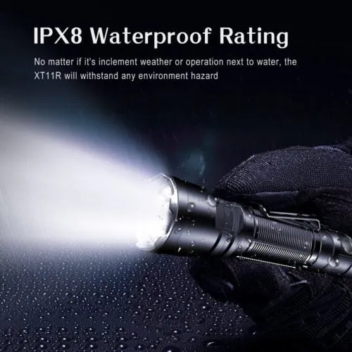 Klarus XT11R waterproof rating test