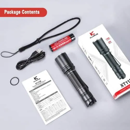 Klarus XT11R complete product overview