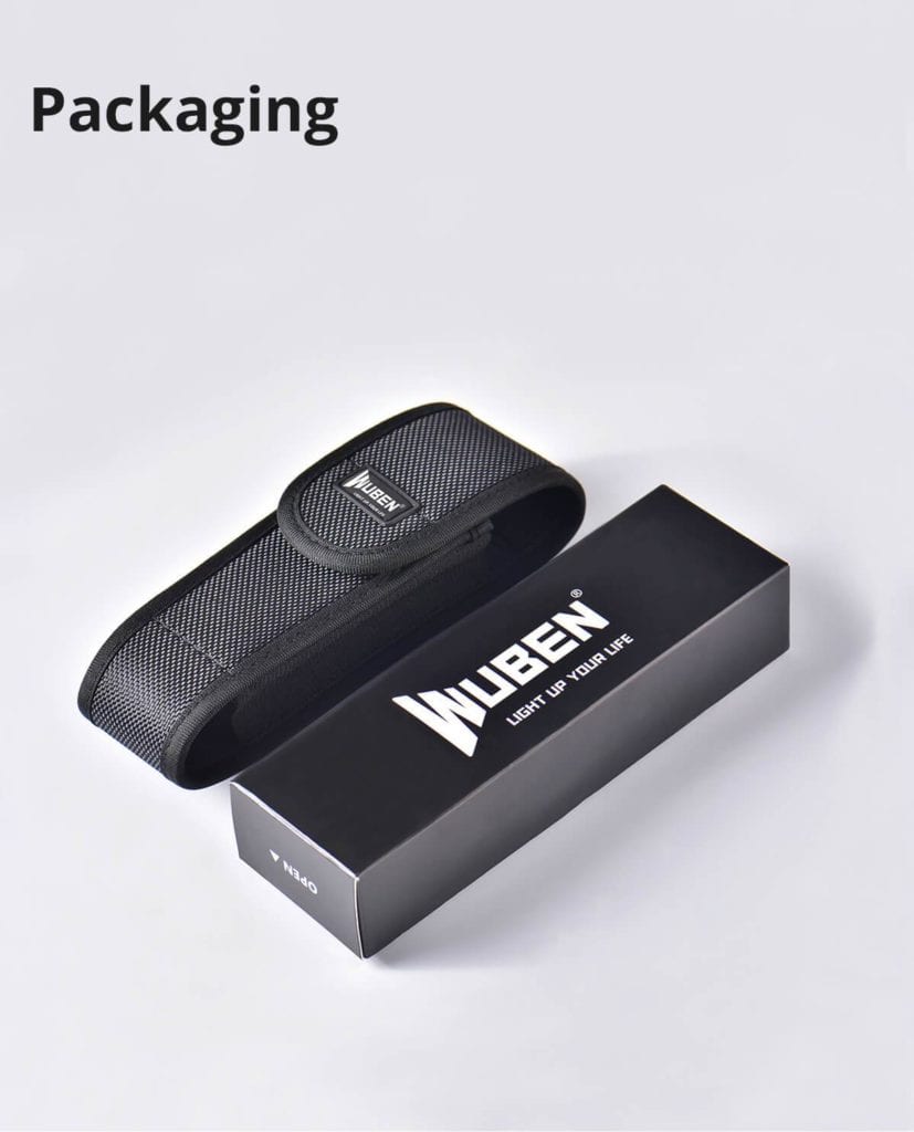 WUBEN AS6 Holster | Durable Nylon Belt Pouch (15.1cm-15cm) for Camping, Outdoors & Law Enforcement in Kenya