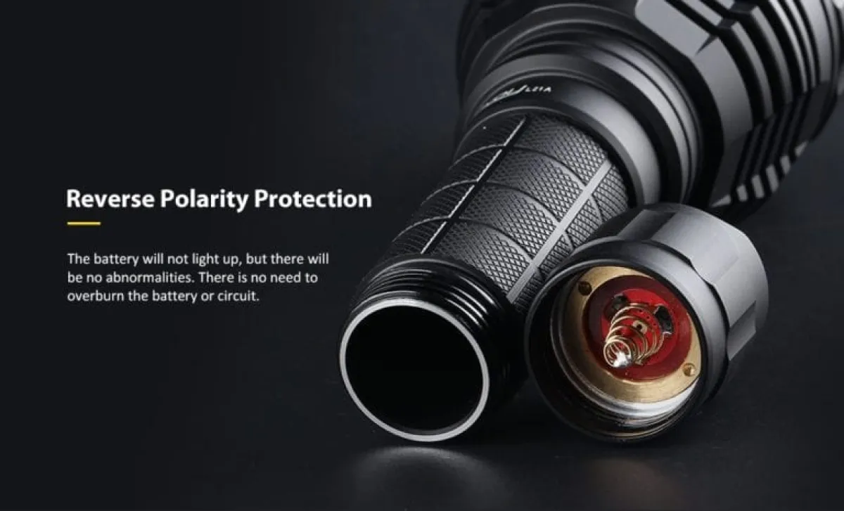 Convoy L21A long-throw LED flashlight