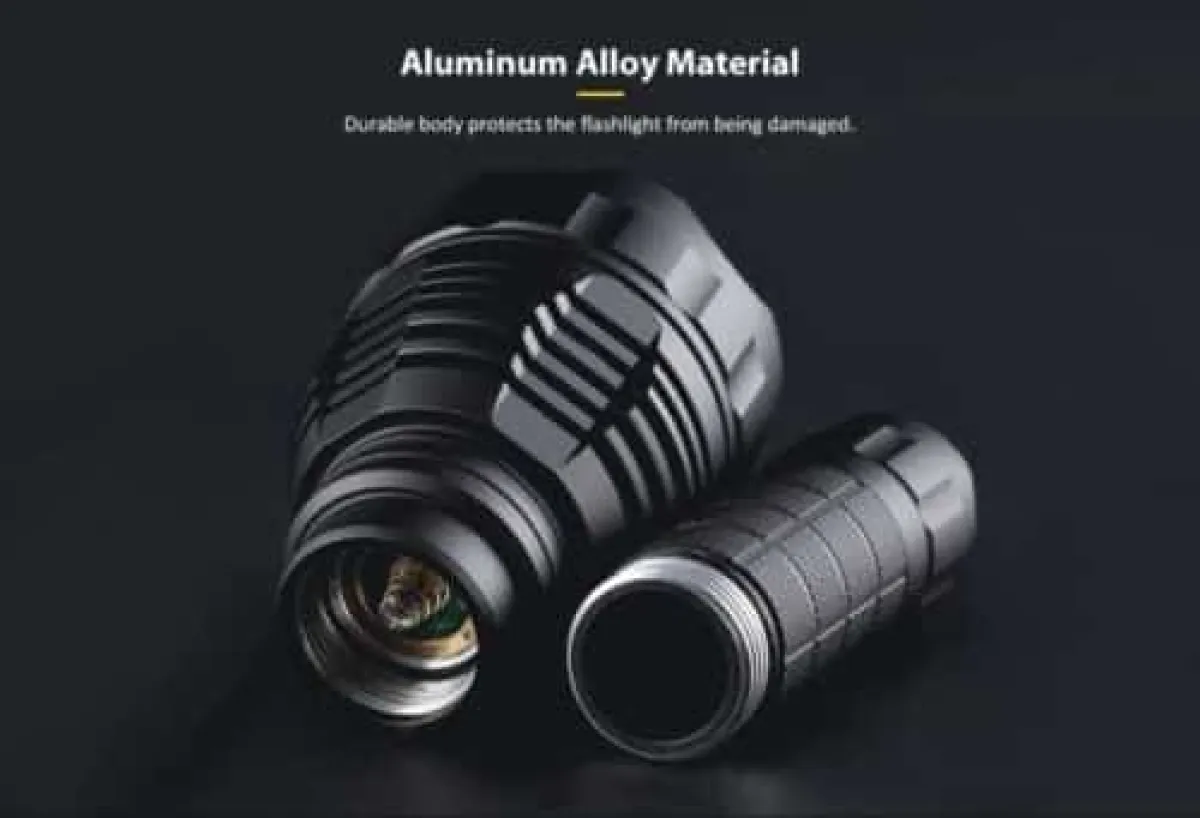 Convoy L21A long-throw LED flashlight