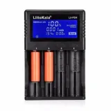 LiitoKala Lii-PD4: 4-Bay Smart Charger | LCD Display, Overcharge Protect | Charges 18650, AA, AAA, 26650, 21700 & More | NiMH, Li-ion, IMR, LiFePO4 Batteries - photo 4