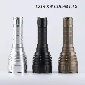 Convoy L21A LED Flashlight: 1.2Km Reach, 2300lm SST40 Torch, Aluminium, 4 Modes, IPX8 Waterproof, 21700 Battery Required