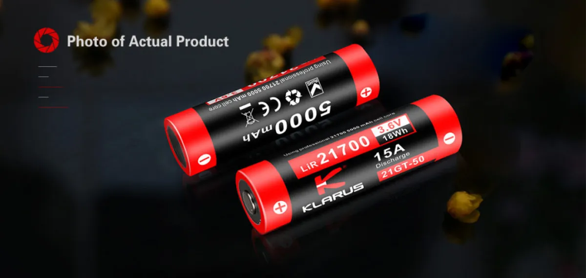 Klarus 21700 protected battery