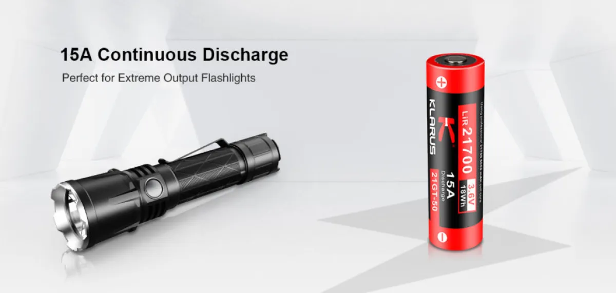 Klarus 21700 protected battery