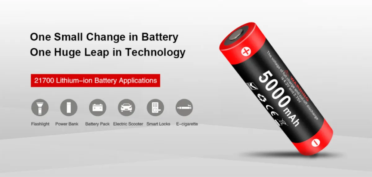 Klarus 21700 protected battery