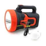 DP-7311 Rechargeable Search Light | 15W, 7000mAh Powerbank Flashlight for Emergency, Outdoor Use, Load Shedding, Home & Travel - photo 7