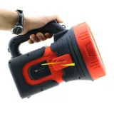 DP-7311 Rechargeable Search Light | 15W, 7000mAh Powerbank Flashlight for Emergency, Outdoor Use, Load Shedding, Home & Travel in Kenya