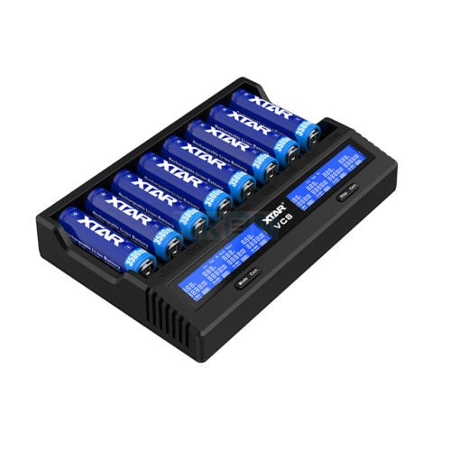 XTAR VC8 8-Channel Vape Battery Charger