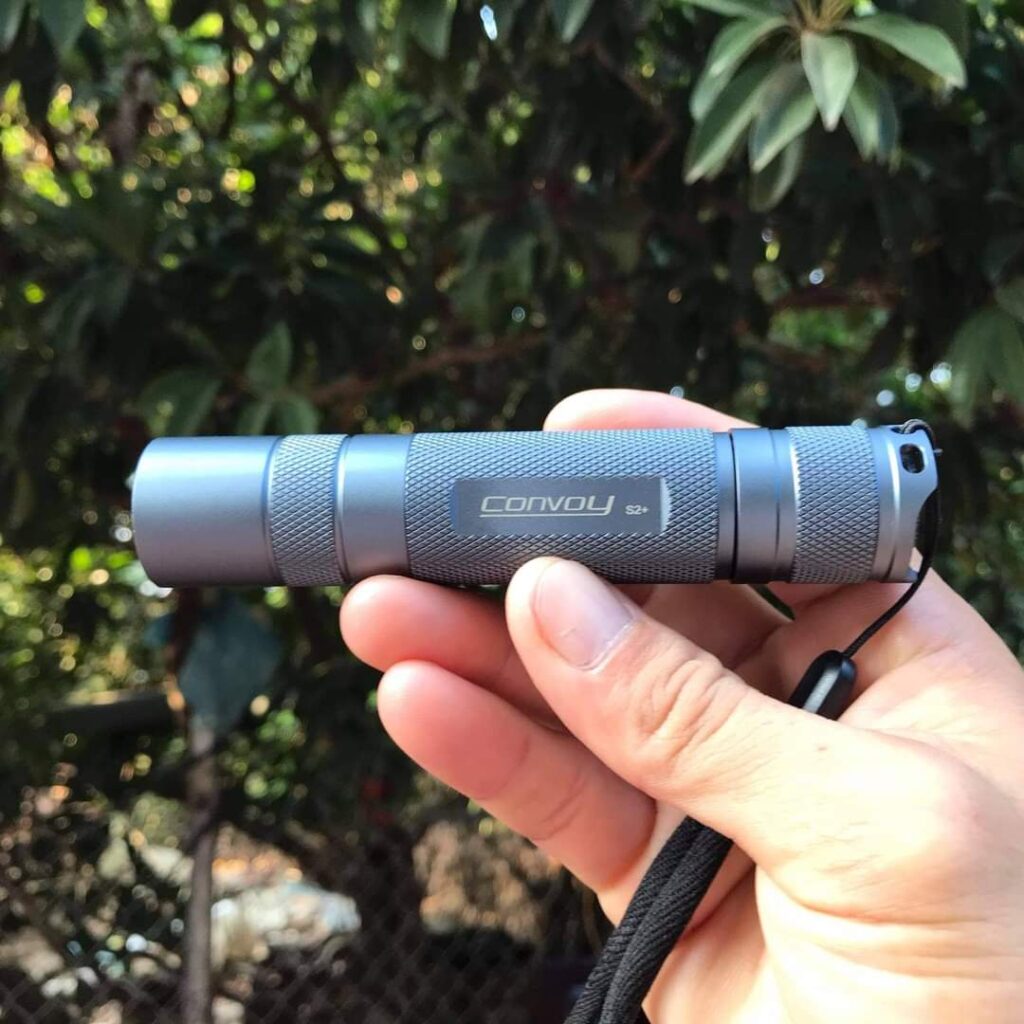 Convoy S21A: 280m Beam, 2300 Lumens, USB Rechargeable Aluminium Flashlight, 4 Modes, 18650/21700 Battery | Great for