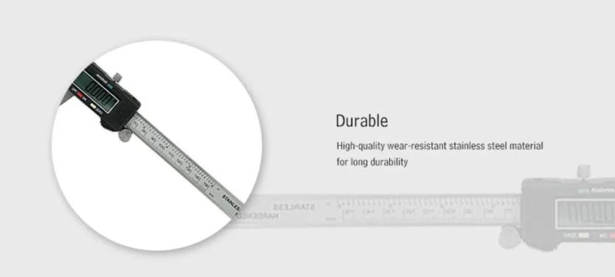 WORKPRO Digital Caliper 150mm/6 Inch, Stainless Steel
