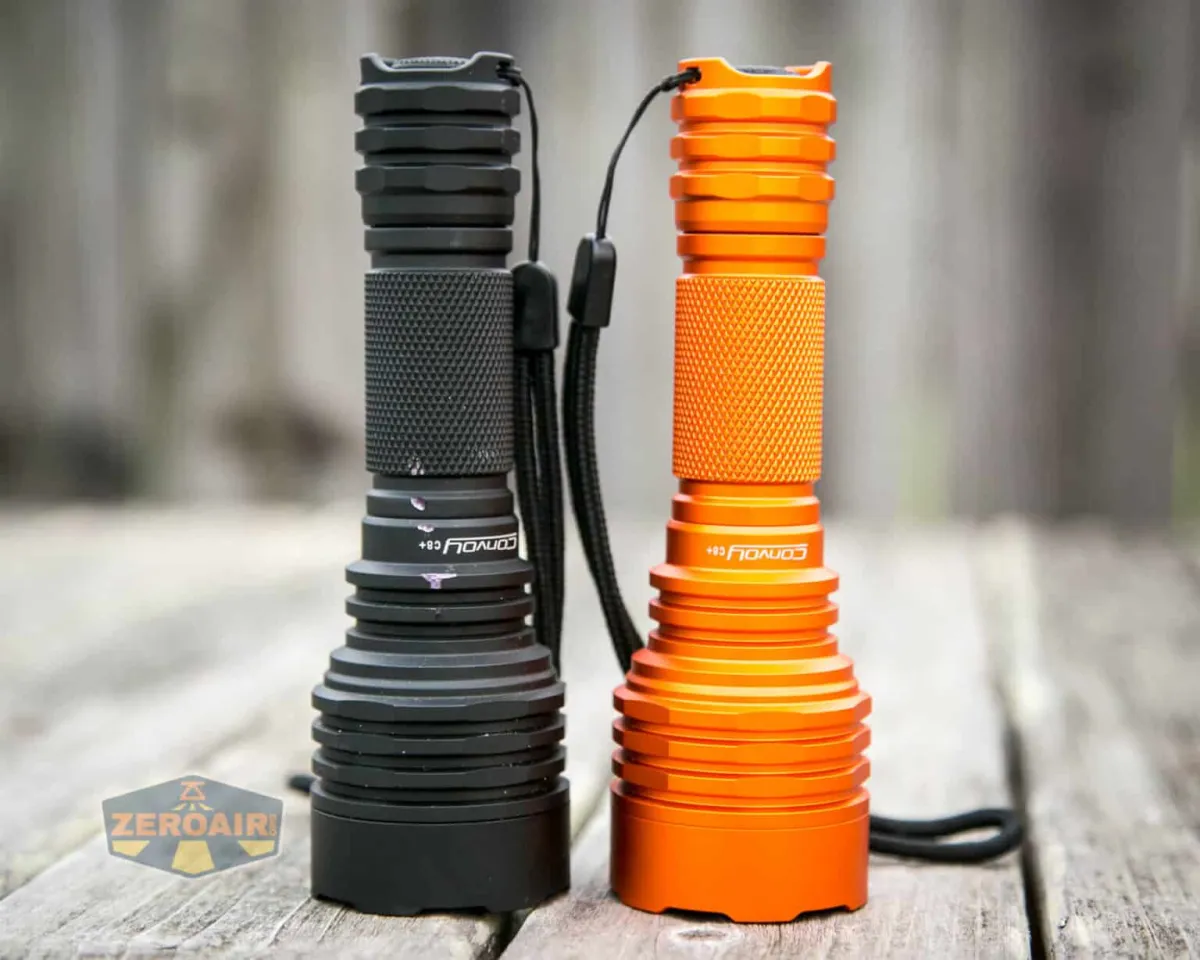 Convoy C8+ long-range flashlight