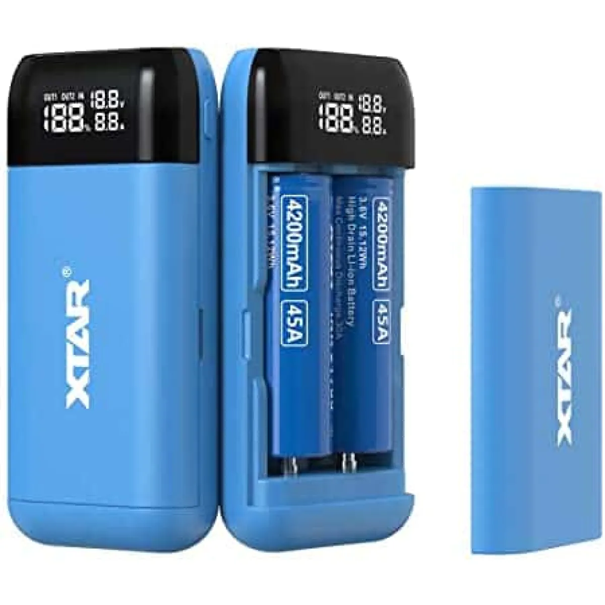 XTAR PB2S 2-in-1 Vape Battery Charger and Power Bank