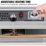 EST BS60-FS 600mm Foot Sealer: Metal, Pedal Impulse Bag Sealer for Food, Retail & Industry - photo 6
