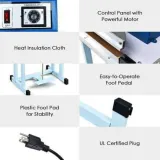 EST BS60-FS 600mm Foot Sealer: Metal, Pedal Impulse Bag Sealer for Food, Retail & Industry - photo 7