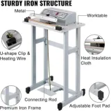 EST BS60-FS 600mm Foot Sealer: Metal, Pedal Impulse Bag Sealer for Food, Retail & Industry - photo 3