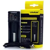 LiitoKala Lii-100 Charger: USB 5V/1A Output for 18650 26650 14500 Batteries; Flashlights, Gimbals; Ni-MH/Li-ion; (Batteries NOT included) in Kenya