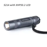 Convoy S21A: 280m Beam, 2300 Lumens, USB Rechargeable Aluminium Flashlight, 4 Modes, 18650/21700 Battery | Great for Outdoors & Safety in Kenya