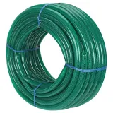 Coninx 1"x15m Green Braided Hose | Heavy Duty PVC for Irrigation, Gardening, Fish Farming & More - UV & Chemical Resistant in Kenya