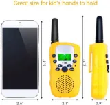 (2pcs) T-388 Kids Walkie Talkie | 6 KM Long Range Toy | Built-in LED Torch | Play & Explore Outdoors | ABS | 22 Channels | No License Needed - photo 10