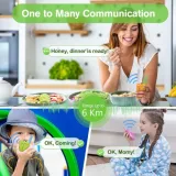 (2pcs) T-388 Kids Walkie Talkie | 6 KM Long Range Toy | Built-in LED Torch | Play & Explore Outdoors | ABS | 22 Channels | No License Needed - photo 7