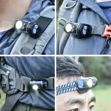 WUBEN H3 Headlamp: 120 Lumens, Red/Blue Light, 105 Hr Runtime, PC/Fibre, Hiking & Camping - photo 4