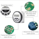 Sinotimer TM619H2 Timer Switch: 30A Weekly Programmable for Street Lights, Irrigation, Automation, 200-250V AC, 3500W, 16 On/Off Programs, Backup Battery, Waterproof Cover - photo 8